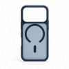 Evelatus Silver-Shield Skin Feel 2-in-1 MagSafe dėklas, skirtas Apple iPhone 18 Pro, tamsiai mėlynas