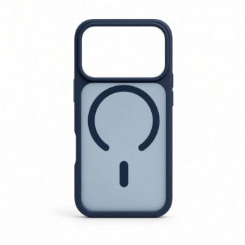 Evelatus Silver-Shield Skin Feel 2-in-1 MagSafe dėklas, skirtas Apple iPhone 18 Pro, tamsiai mėlynas