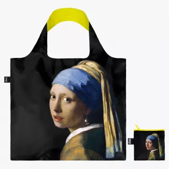 LOQI krepšys Johannes Vermeer – Mergina su perlo auskaru Neon