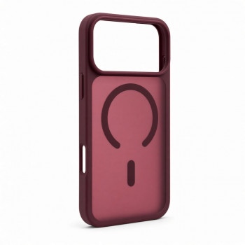Evelatus Silver-Shield Skin Feel 2-in-1 MagSafe dėklas, skirtas Apple iPhone 18 Pro Max, bordo
