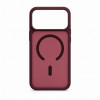 Evelatus Silver-Shield Skin Feel 2-in-1 MagSafe dėklas, skirtas Apple iPhone 18 Pro Max, bordo