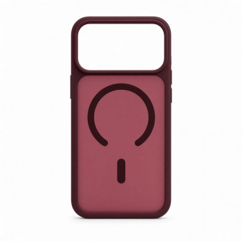 Evelatus Silver-Shield Skin Feel 2-in-1 MagSafe dėklas, skirtas Apple iPhone 18 Pro Max, bordo
