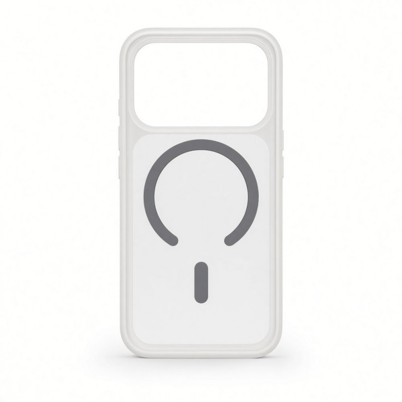 Evelatus Silver-Shield Skin Feel 2-in-1 MagSafe dėklas, skirtas Apple iPhone 18 Pro, matinis skaidrus