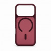 Evelatus Silver-Shield Skin Feel 2-in-1 MagSafe dėklas, skirtas Apple iPhone 18 Pro, bordo