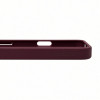 Evelatus Silver-Shield Skin Feel 2-in-1 MagSafe dėklas, skirtas Apple iPhone 18 Pro, bordo
