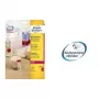Avery L7670R apvalios etiketės, neoninės raudonos, Ø 63,5 mm, 300 vnt. (25 lapai x 12)