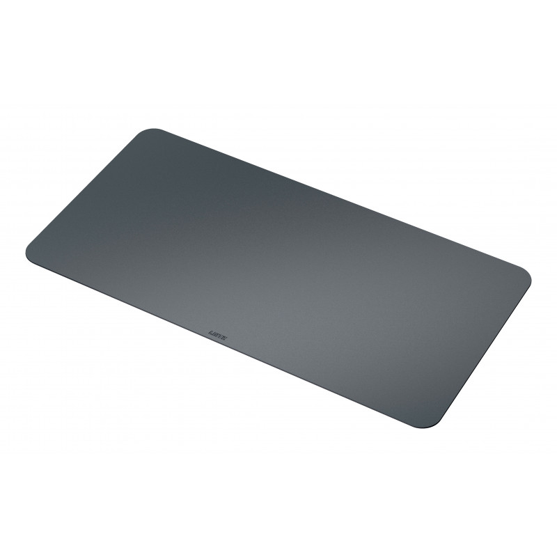Leitz stalo kilimėlis, 700 x 360 mm, perdirbta oda, lygus, tamsiai pilkas (5385-00-89)