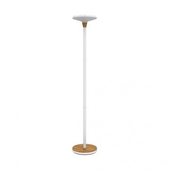 UNiLUX grindų lempa 44.6 W balta/bambukas