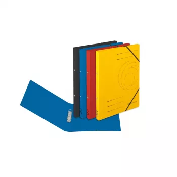 herlitz easy orga segtuvai su žiedais, įvairių spalvų, 5 vnt. (300006118)
