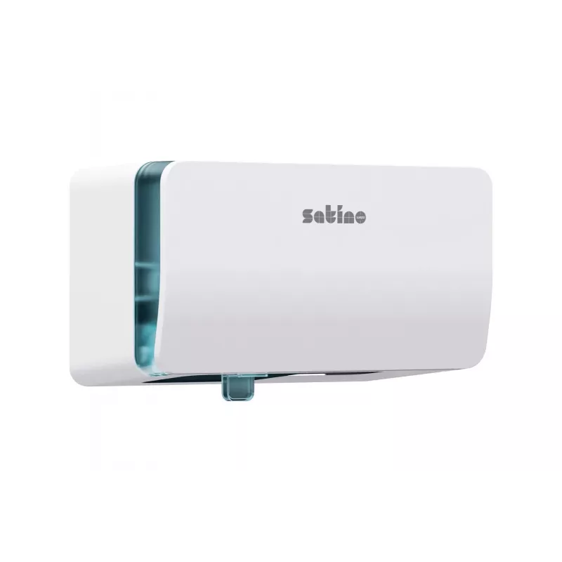 Satino by wepa HYGINITY tualetinio popieriaus dozatorius, baltas