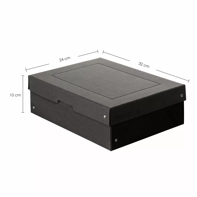 FALKEN PURE laikymo dėžė 7.0 l juoda 24.0 x 32.0 x 10.0 cm