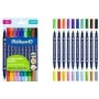 Pelikan Colorella Twin flomasteriai, surūšiuoti pagal spalvas, 10 vnt.
