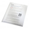 Leitz Standard 4000 perforuotos dokumentų įmautės A4, grūdėtos, 0,13 mm PP, skaidrios, 100 vnt.