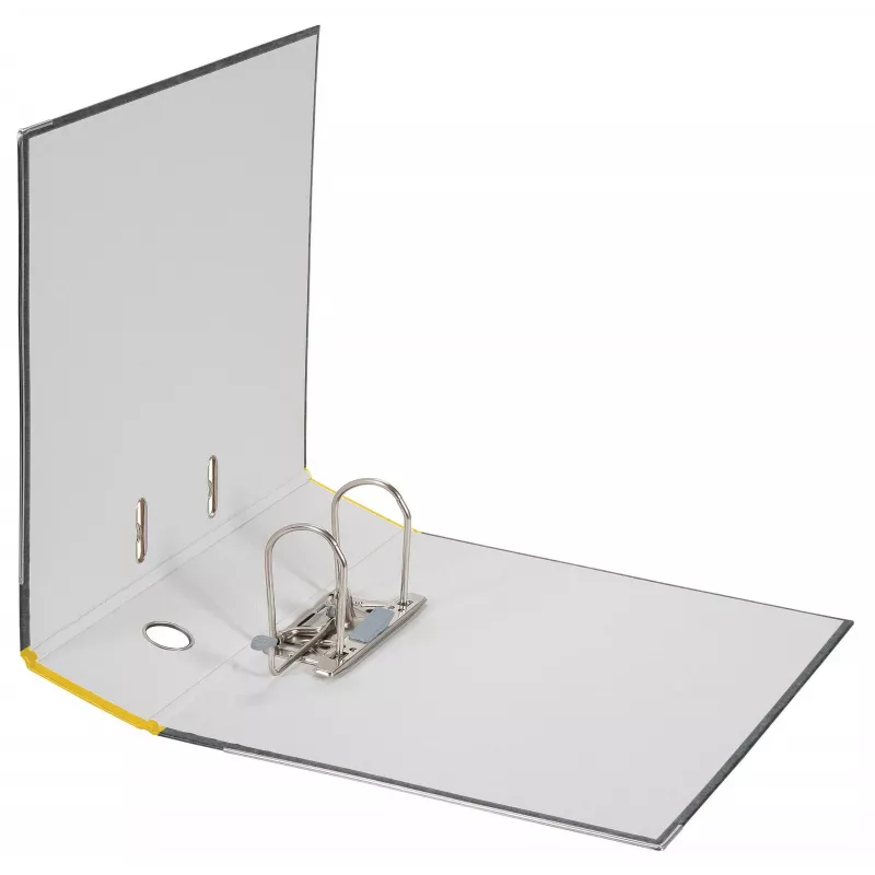 FALKEN Recycling segtuvas A4, 8 cm, geltonas marmurinis
