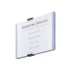 Durable INFO SIGN durų lentelė, 210 x 148,5 mm, metalizuota sidabrinė (480523)