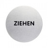 Durable PICTO piktograma „Ziehen“ (traukti), Ø 65 mm (490161)