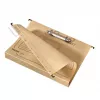 Falken pakabinamas segtuvas DIN A4, 4 cm, rudas (natron) (11288156)