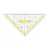 ARISTO geometrinė trikampė liniuotė su rankena, 25,0 cm