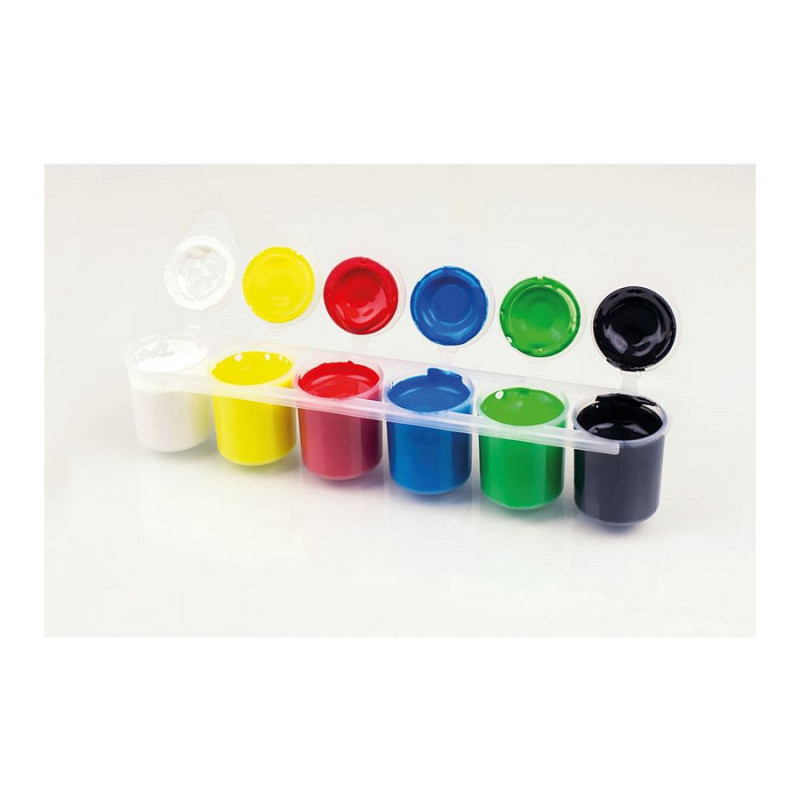 EBERHARD FABER mokykliniai dažai EFA Color, 25.0 ml, įvairių spalvų