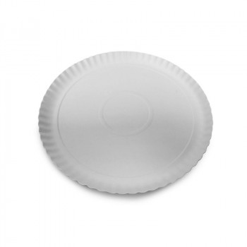 Guardini Easy Bake Bio popieriniai padėklai, balti, 3 vnt., Ø23 cm