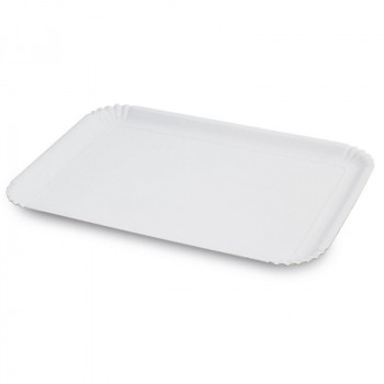 Guardini Easy Bake Bio popieriniai padėklai, balti, 3 vnt., 22x32 cm