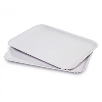 Guardini Easy Bake popieriniai serviravimo padėklai, balti, 23 x 31 cm, 3 vnt.