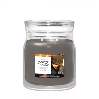 Yankee Candle Crackling Embers žvakė, vidutinė