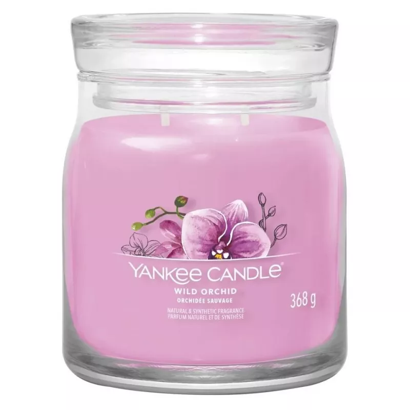 Yankee Candle Wild Orchid žvakė, vidutinė