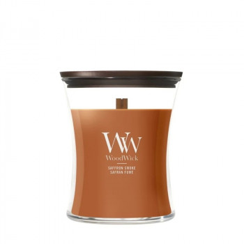 WoodWick Saffron Smoke žvakė, vidutinė