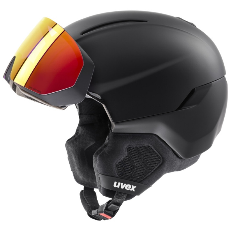 UVEX Horizon CV slidinėjimo šalmas, juodas, 55-59 cm (56/6/341/10)