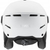 UVEX Instinct Visor slidinėjimo šalmas, juodas/baltas, 53-55 cm (56/6/260/50)