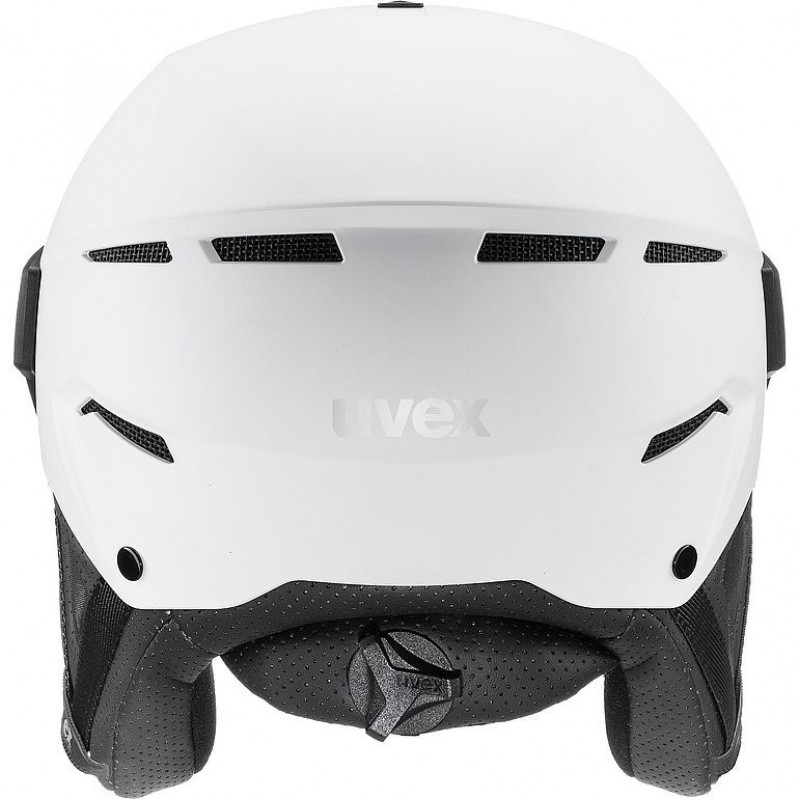UVEX Instinct Visor slidinėjimo šalmas, juodas/baltas, 53-55 cm (56/6/260/50)