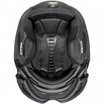 UVEX Horizon CV slidinėjimo šalmas, juodas, 59-62 cm (56/6/341/10)