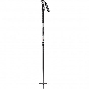 K2 LOCKJAW ALU-EVA slidžių lazdos, sidabrinės, 105-145 cm
