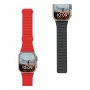 Urban Armor Gear UAG Pathfinder – silikoninė dvipusė magnetinė apyrankė Apple Watch serija 4–6 ir SE 1–3, 44 mm / serija 7–9, 45 mm / serija 10–11, 46 mm / Ultra 1–3, 49 mm (ash/lava)