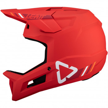 Leatt MTB Gravity 1.0 Junior V25 vaikiškas dviračio šalmas su viso veido apsauga XXS, Fire