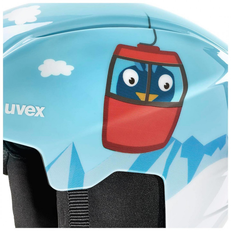 UVEX Viti Set vaikiškas slidinėjimo šalmas, mėlynas, 46-50 (56/S/317/10)