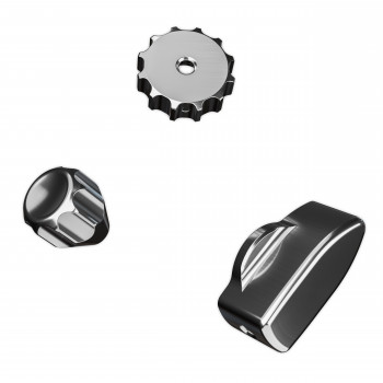 Ascher Racing Knob Kit Pro rankenėlių rinkinys, Mercury