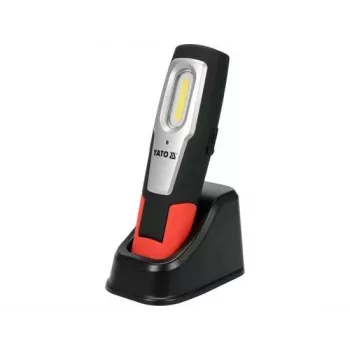 Yato YT-08558 LED darbinė lemputė 7 W, juoda/raudona