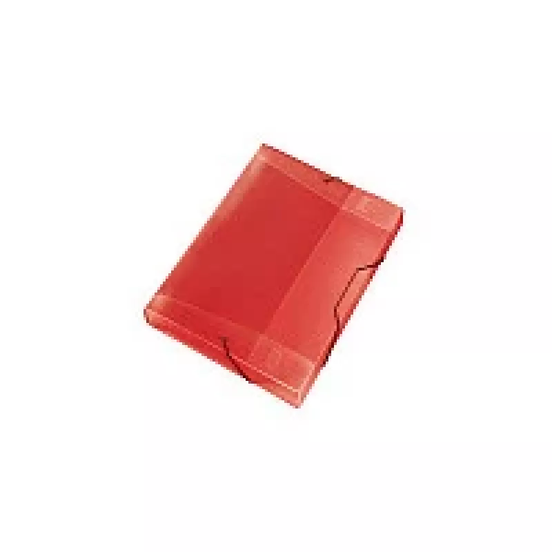 Veloflex Heftbox dokumentų dėžė 2,5 cm, DIN A4, permatoma raudona