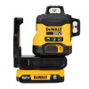 DeWalt DCLE34031D1-QW 3x360° kryžminio linijinio lazerio nivelyras, žalias, 40 m, 18 V, 2 Ah akumuliatorius, TSTAK dėklas