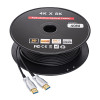 Akyga AK-HD-400L HDMI 2.1 aktyvusis optinis kabelis (AOC), 48 Gbps, 8K@60Hz, 4K@120Hz, 40 m, juodas