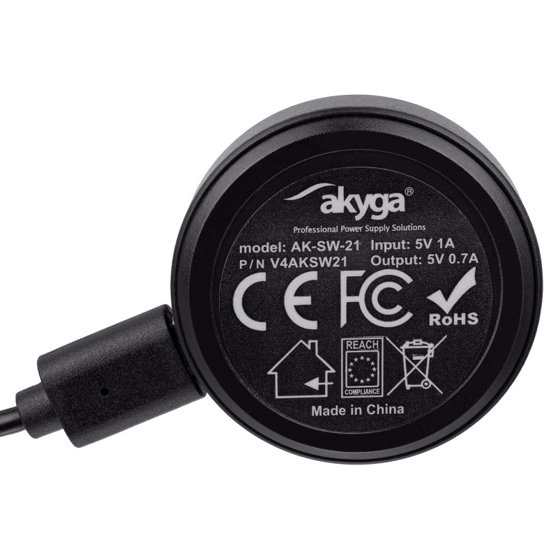 Akyga AK-SW-21 įkrovimo kabelis, skirtas Huawei Watch GT, 1 m