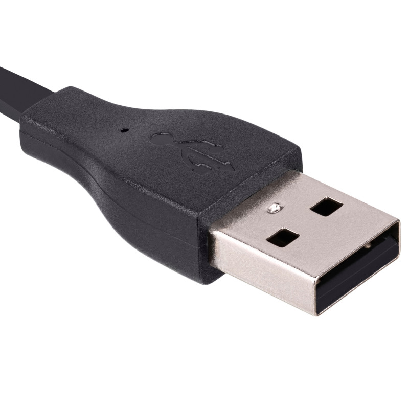 Akyga AK-SW-12 įkrovimo kabelis, skirtas Xiaomi Mi Band 3, USB, 10 cm