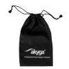 Akyga AK-AC-01 apsauginis dėklas nešiojamųjų kompiuterių maitinimo adapteriams, 220 x 135 mm, juodas