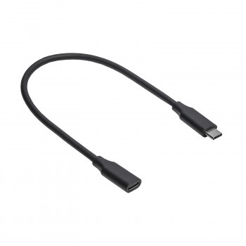 Akyga AK-USB-32 USB-C (M) – USB-C (F) prailginimo kabelis, USB 3.1, 0,3 m