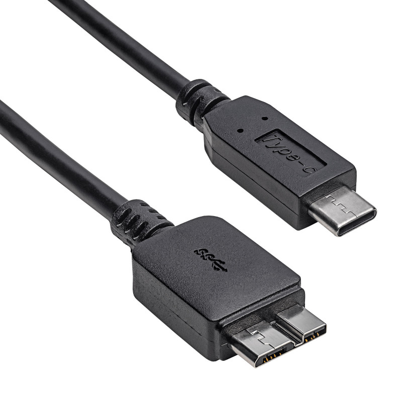 Akyga AK-USB-44 Micro-USB B (M) į USB-C (M) kabelis, USB 3.1, 1 m