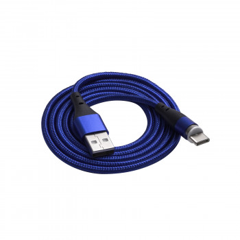 Magnetinis kabelis Akyga AK-USB-42 USB-A į USB-C, USB 2.0, 1 m