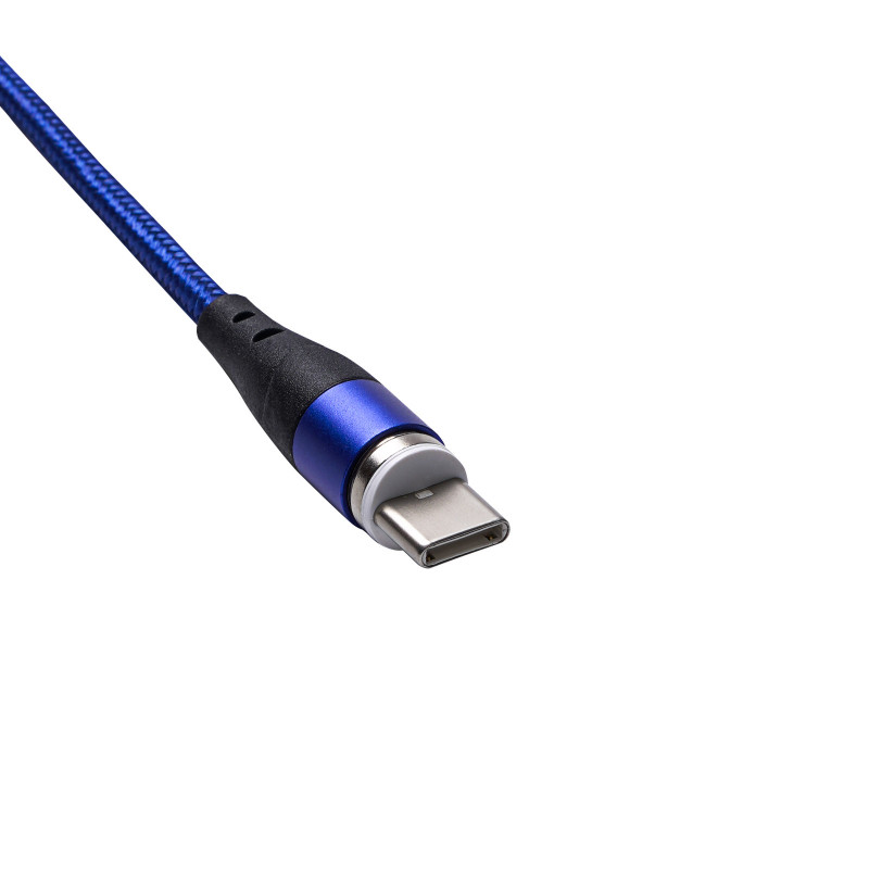 Magnetinis kabelis Akyga AK-USB-42 USB-A į USB-C, USB 2.0, 1 m