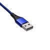 Magnetinis kabelis Akyga AK-USB-42 USB-A į USB-C, USB 2.0, 1 m